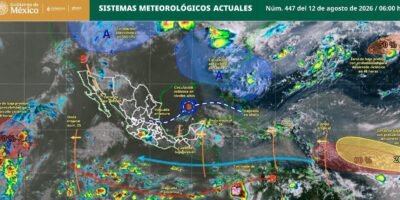 Hasta 40°C y lluvias con actividad eléctrica: clima este miércoles en Baja California Sur