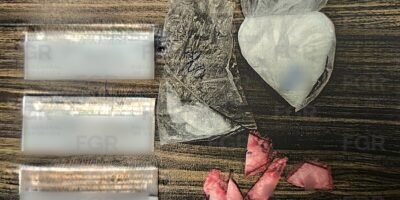 Detienen a hombre con 64 gramos de metanfetamina en La Paz