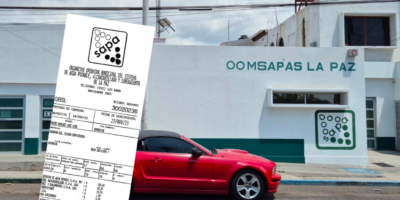 Retirarán cobro de 11 pesos en recibos de SAPA La Paz; eran para instalación de medidores