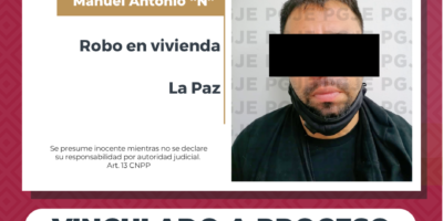 Inician investigación contra hombre por presunto robo de vivienda en La Paz