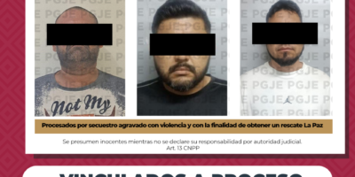 Rescatan a pareja tras cuatro días privada de la libertad en La Paz; hay tres hombres detenidos