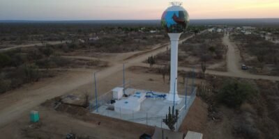 Registra 98 % de avance la construcción denuevo tanque elevado en La Paz