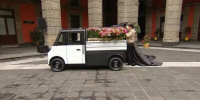Presentan Olinia Carga, el minivehículo eléctrico mexicano de 150 mil pesos