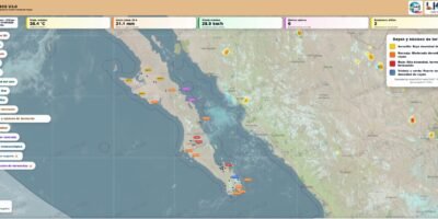 Nuevo portal web de la UABCS alerta hasta 10 minutos antes de una tormenta