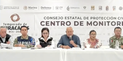 Huracán Polo mantiene en alerta a BCS; prevén su paso por Comondú esta tarde