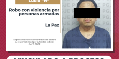 Por robar más de 829 mil pesos en un cajero detienen a hombre en La Paz