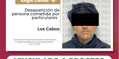 Investigan a hombre por desaparición que terminó con el hallazgo de persona sin vida en Los Cabos