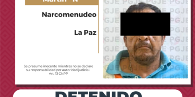 Detienen a hombre por posesión de arma y 290 dosis de droga en La Paz