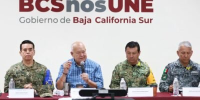 Da seguimiento el Consejo Estatal de Protección Civil a lluvias en Baja California Sur