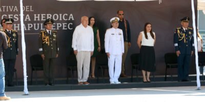Encabeza Víctor Castro acto conmemorativo de la Gesta Heroica de los Niños Héroes