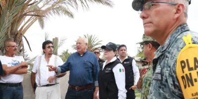 Supervisan Víctor Castro y Protección Civil refugios ante la llegada del huracán Polo