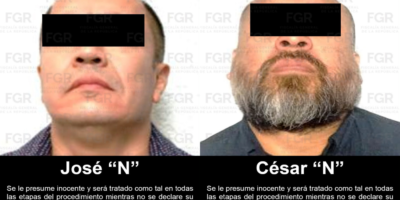 Detiene a dos presuntos servidores públicos por robo y secuestro exprés en Tijuana