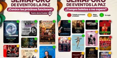 Actualizan Semáforo de Eventos con permisos oficiales en La Paz