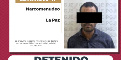 Detienen a hombre con 120 dosis de droga en La Paz
