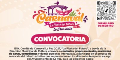 Carnaval La Paz 2027 abre registro para artistas y grupos musicales