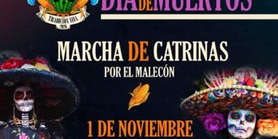 Anuncian festival por Día de Muertos en el Malecón de La Paz