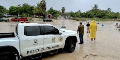 Rehabilitan vialidades de Cabo San Lucas tras las recientes lluvias