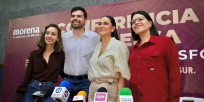 Ariadna Montiel respalda a Manuel Cota para fortalecer el trabajo territorial de Morena en BCS